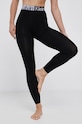 Calvin Klein Legginsy z elastanem czarny 701218761.NOS