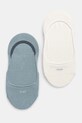 Calvin Klein skarpetki 2-pack skarpetki krótkie turkusowy 701218767.NOS
