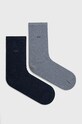Ponožky Calvin Klein (2-pak) melanž modrá 701218769.NOS