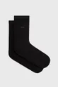 čierna Ponožky Calvin Klein (2-pak) Dámsky