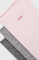 Calvin Klein Skarpetki (3-pack) różowy