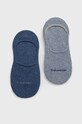 Ponožky Calvin Klein 2-pack krátké ponožky modrá 701218771.NOS