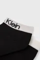 Calvin Klein nogavice (2-pack) črna