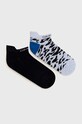 Calvin Klein Skarpetki (2-pack) wzorzyste niebieski 701218778.NOS