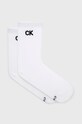 Ponožky Calvin Klein dlouhé ponožky bílá 701218784.NOS