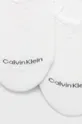 Calvin Klein nogavice (2-pack) bela