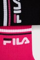 Fila skarpetki (3-pack) F9398.D fioletowy AA00