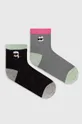 viacfarebná Ponožky Karl Lagerfeld 2-pak Dámsky