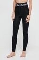 Calvin Klein legginsy z elastanem czarny 701226027.NOS