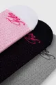 Čarape Fila 3-pack roza