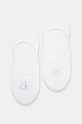 Κάλτσες Calvin Klein 2-pack κοντές κάλτσες λευκό 701228800.NOS