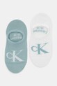 Calvin Klein Jeans skarpetki 2-pack skarpetki krótkie turkusowy 701228817.NOS