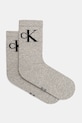 Ponožky Calvin Klein Jeans 2-pak dlhé ponožky sivá 701228811.NOS