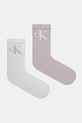 Шкарпетки Calvin Klein Jeans 2-pack довгі шкарпетки фіолетовий 701228811.NOS