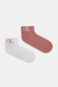 Calvin Klein Jeans skarpetki 2-pack skarpetki krótkie różowy 701228813.NOS