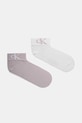 Calvin Klein Jeans skarpetki 2-pack skarpetki krótkie fioletowy 701228813.NOS