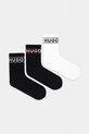 Шкарпетки HUGO 3-pack довгі шкарпетки чорний 50517669