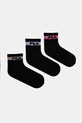 Ponožky Fila 3-pack dlouhé ponožky černá F6798