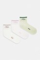 Fila skarpety damskie 3-pack zielony F6830