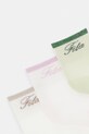 Fila skarpety damskie 3-pack F6830 zielony SS26