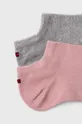 Otroške nogavice Tommy Hilfiger (2-pack) roza