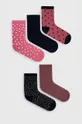 ljubičasta Dječje čarape Name it (5-pack) Za djevojčice