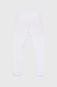 United Colors of Benetton legginsy dziecięce z elastanem biały 3MT1CF02G.G.NOS