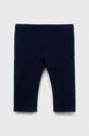 United Colors of Benetton legginsy dziecięce z elastanem granatowy 3MT1GF01K.P.NOS