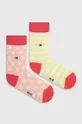 ροζ Παιδικές κάλτσες Tommy Hilfiger Παιδικά