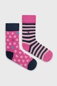 Tommy Hilfiger skarpetki dziecięce (2-pack) skarpetki długie różowy 100000816