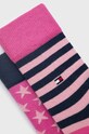 Tommy Hilfiger skarpetki dziecięce (2-pack) 100000816 różowy AA00