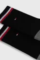 Detské ponožky Tommy Hilfiger 2-pak čierna
