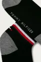 Tommy Hilfiger - Μικρές κάλτσες για παιδιά (2-pack) μαύρο