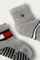 Tommy Hilfiger - Dětské ponožky (2-pack) šedá