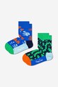 Happy Socks skarpetki dziecięce Crocodile 2-pack