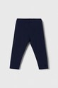 Дитячі легінси United Colors of Benetton з еластаном темно-синій 3MT1GF01L.P.NOS