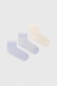 Носки для младенцев United Colors of Benetton 3 шт узор голубой 6AO3F21AU.W.CONTINUATIV