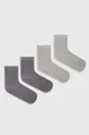 sivá Detské ponožky United Colors of Benetton 4-pak Detský
