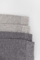 United Colors of Benetton skarpetki dziecięce 4-pack 6GRD07028.G.CONTINUATIV szary AA00