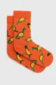 πορτοκαλί Παιδικές κάλτσες Happy Socks Παιδικά