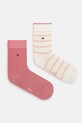 Дитячі шкарпетки Tommy Hilfiger 2-pack візерунок рожевий 701229939.PPYA