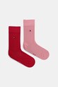 Tommy Hilfiger skarpetki dziecięce 2-pack różowy 391334.9BYA