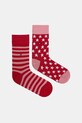 Tommy Hilfiger skarpetki dziecięce 2-pack różowy 100000816.9BYA