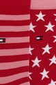 Tommy Hilfiger skarpetki dziecięce 2-pack 100000816.9BYA różowy AA00
