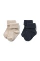 Wheat skarpetki z dodatkiem wełny dziecięce 2-pack granatowy 1924k.588