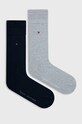Tommy Hilfiger skarpetki 2-pack wzorzyste granatowy 371111
