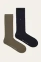 zelená Tommy Hilfiger - Ponožky (2-pak) Pánsky