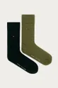 zelená Tommy Hilfiger - Ponožky (2-pak) Pánsky