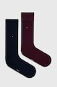 Tommy Hilfiger skarpetki 2-pack skarpetki długie granatowy 371111.