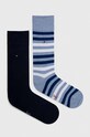 Ponožky Tommy Hilfiger dlhé ponožky modrá 472001001